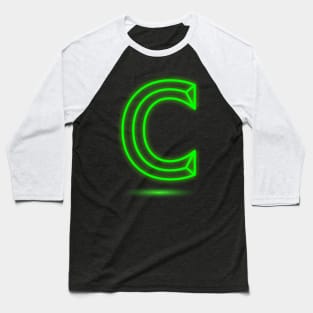 Letter C beautiful letters Baseball T-Shirt